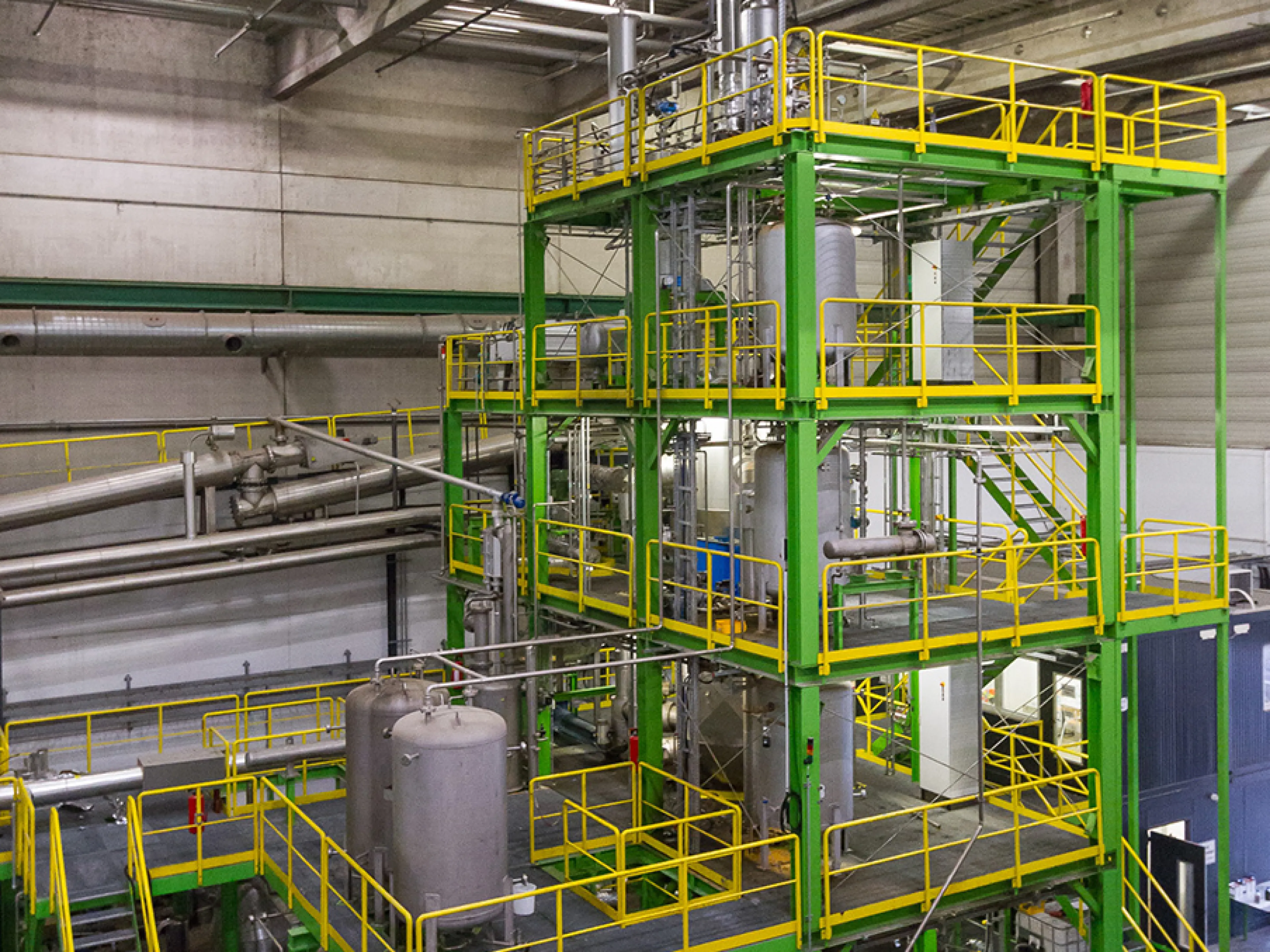Carboliq-Anlage für chemisches Recycling von Kunststoffabfällen