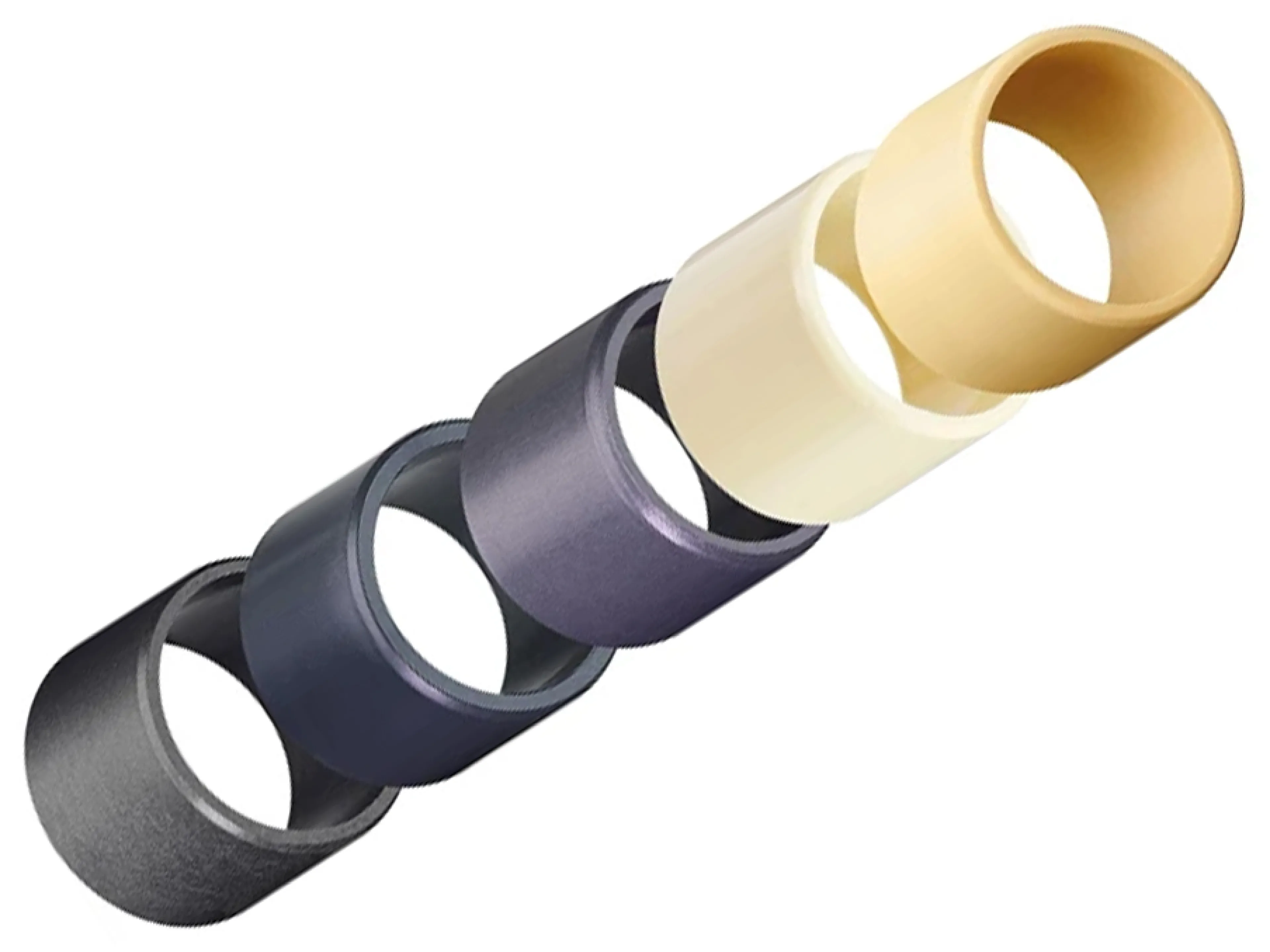 Igus hat jetzt seine Standard-Werkstoffe als PTFE-freie Varianten entwickelt, Bild: Igus Igus hat jetzt seine Standard-Werkstoffe als PTFE-freie Varianten entwickelt