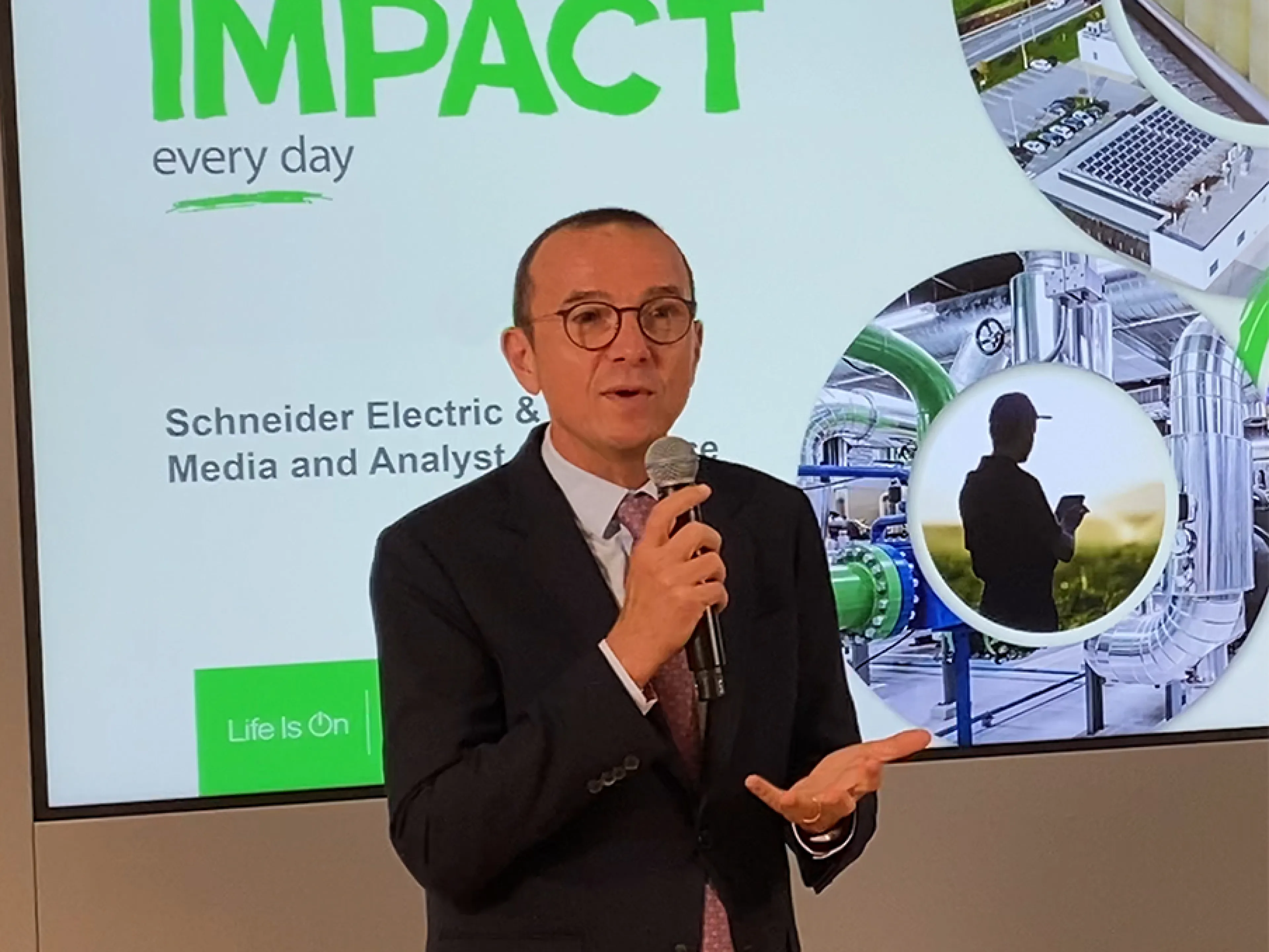 Olivier Blum, CEO von Schneider Electric