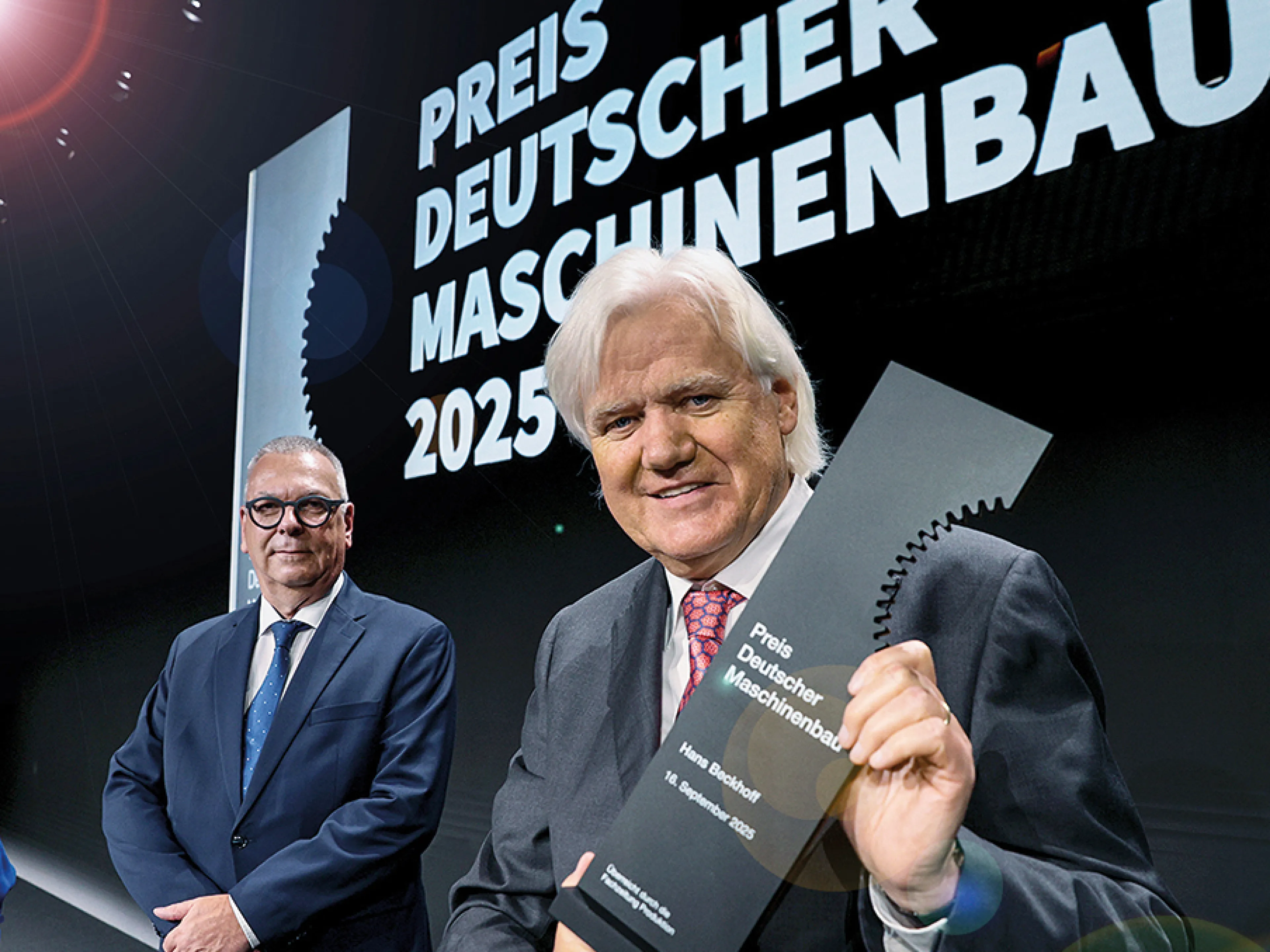 Hans Beckhoff erhält den Preis Deutscher Maschinenbau 2025