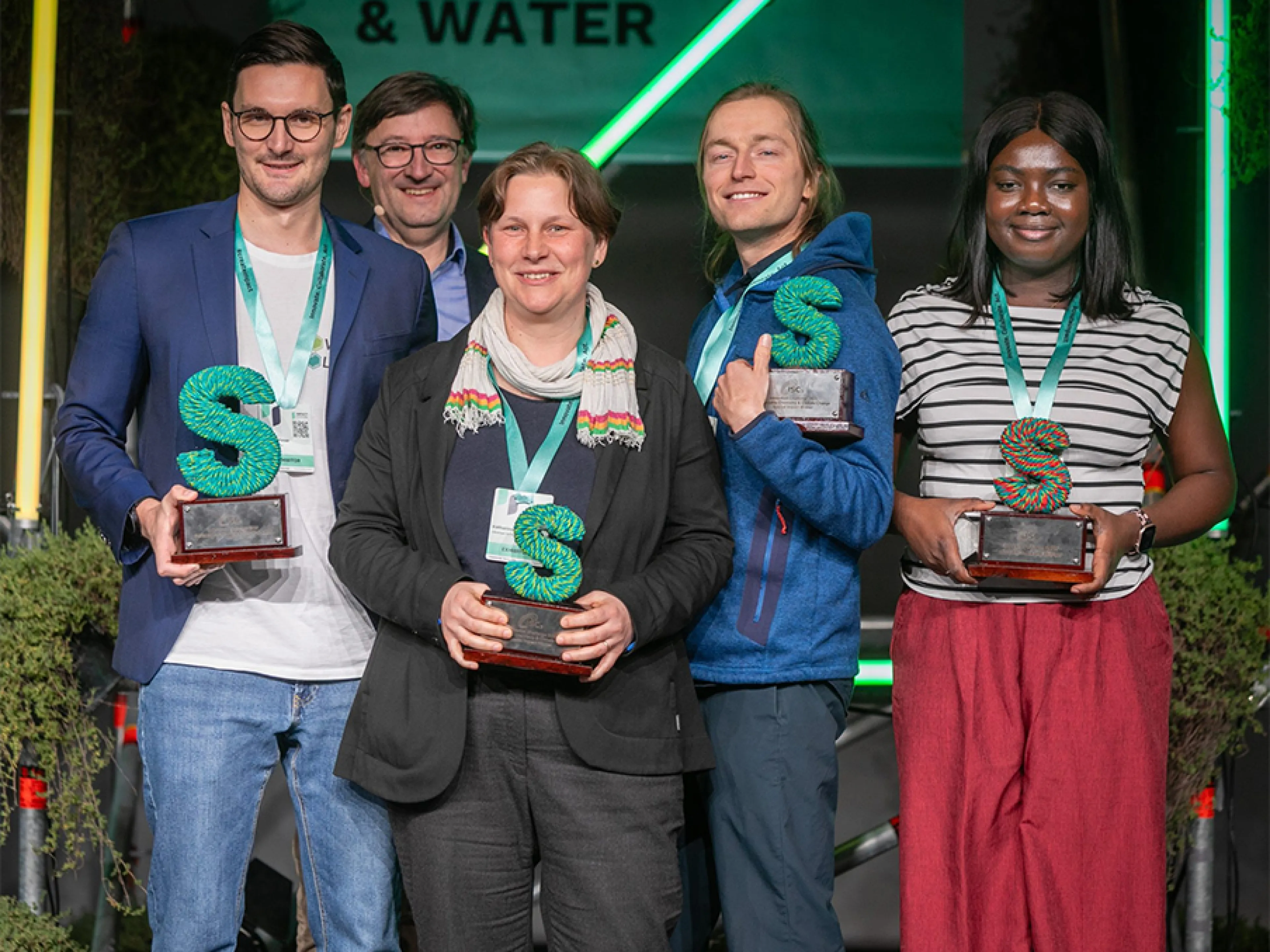 Die Start-ups „Power2Polymers“, AC Biode, „ClimEtSan-OnTheGround" und Theseus Development sind die Gewinner der „ISC3 Innovation Challenge 2025"