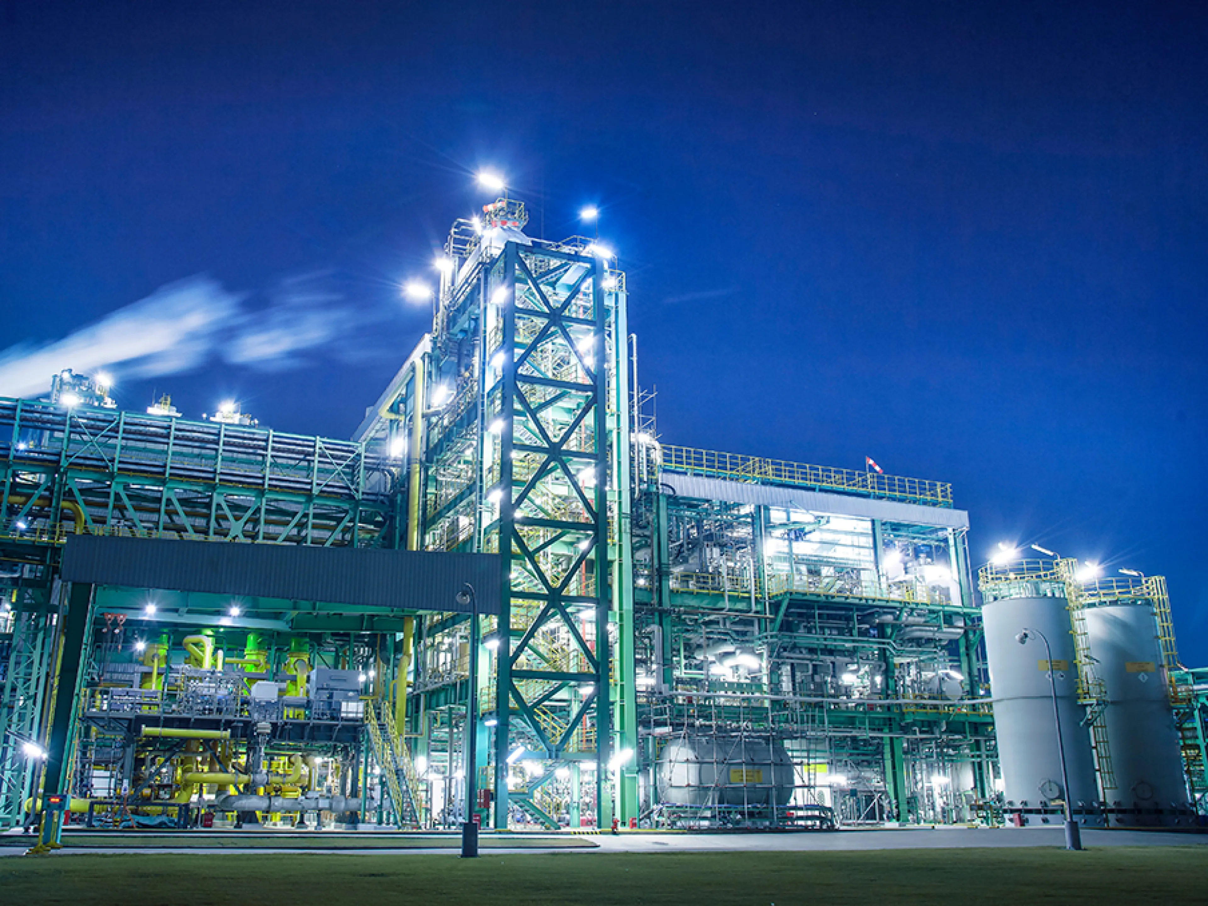 Im Rahmen der Absichtserklärung wollen Covestro und Fertiglobe kurzfristige Lieferungen von kohlenstoffarmem oder grünem Ammoniak an Covestro-Standorte in China (wie hier in Shanghai) und den Vereinigten Staaten prüfen