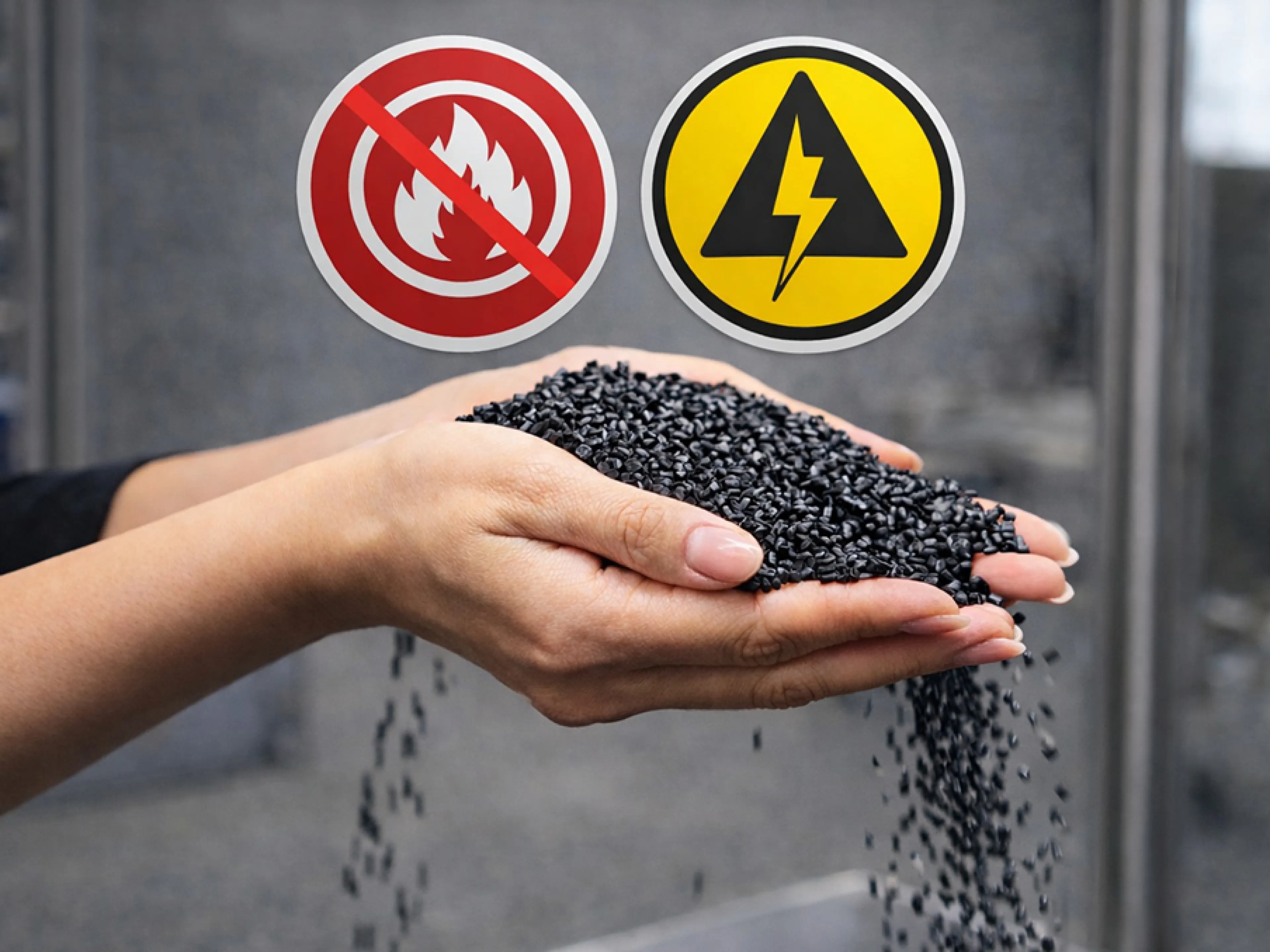 Zur KPA stellt Pal Plast neue Compounds vor, die elektrisch leitfähig oder flammgeschützt eingestellt sind