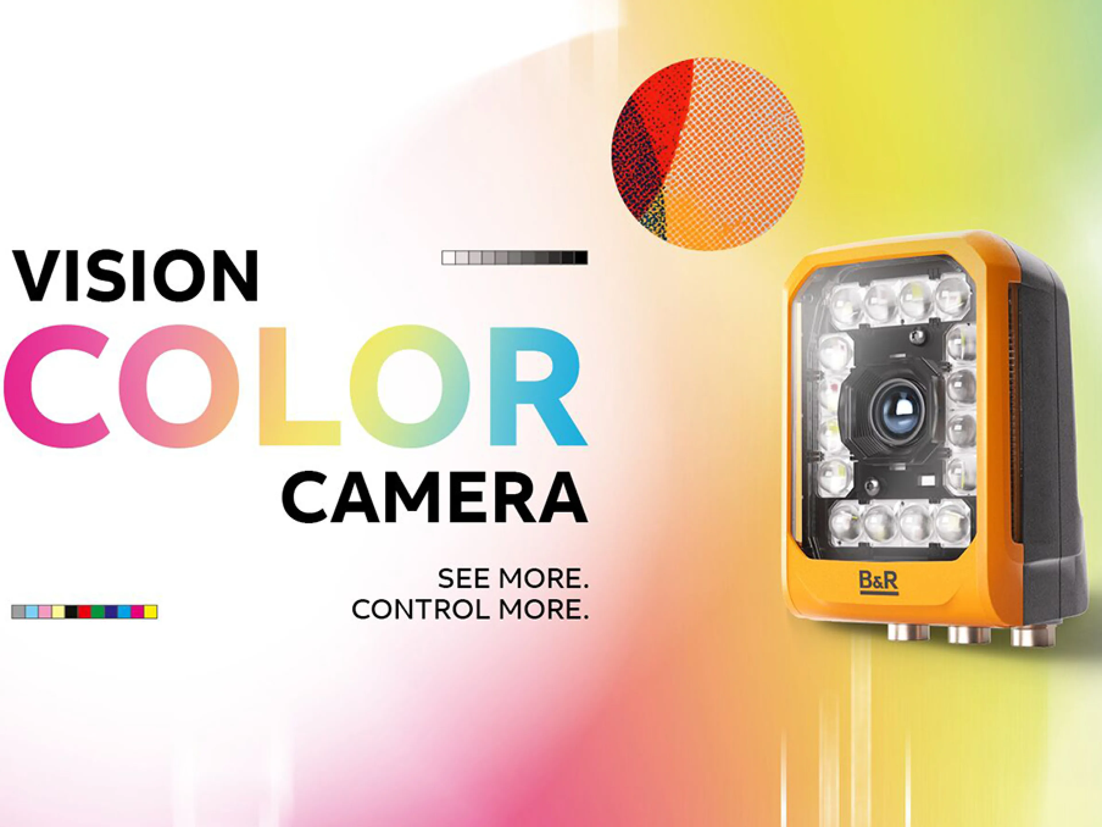 Die neue B&R Color Camera bietet eine zuverlässige Lösung zur Erkennung von Druckmarken für OEMs und Maschinenbauer