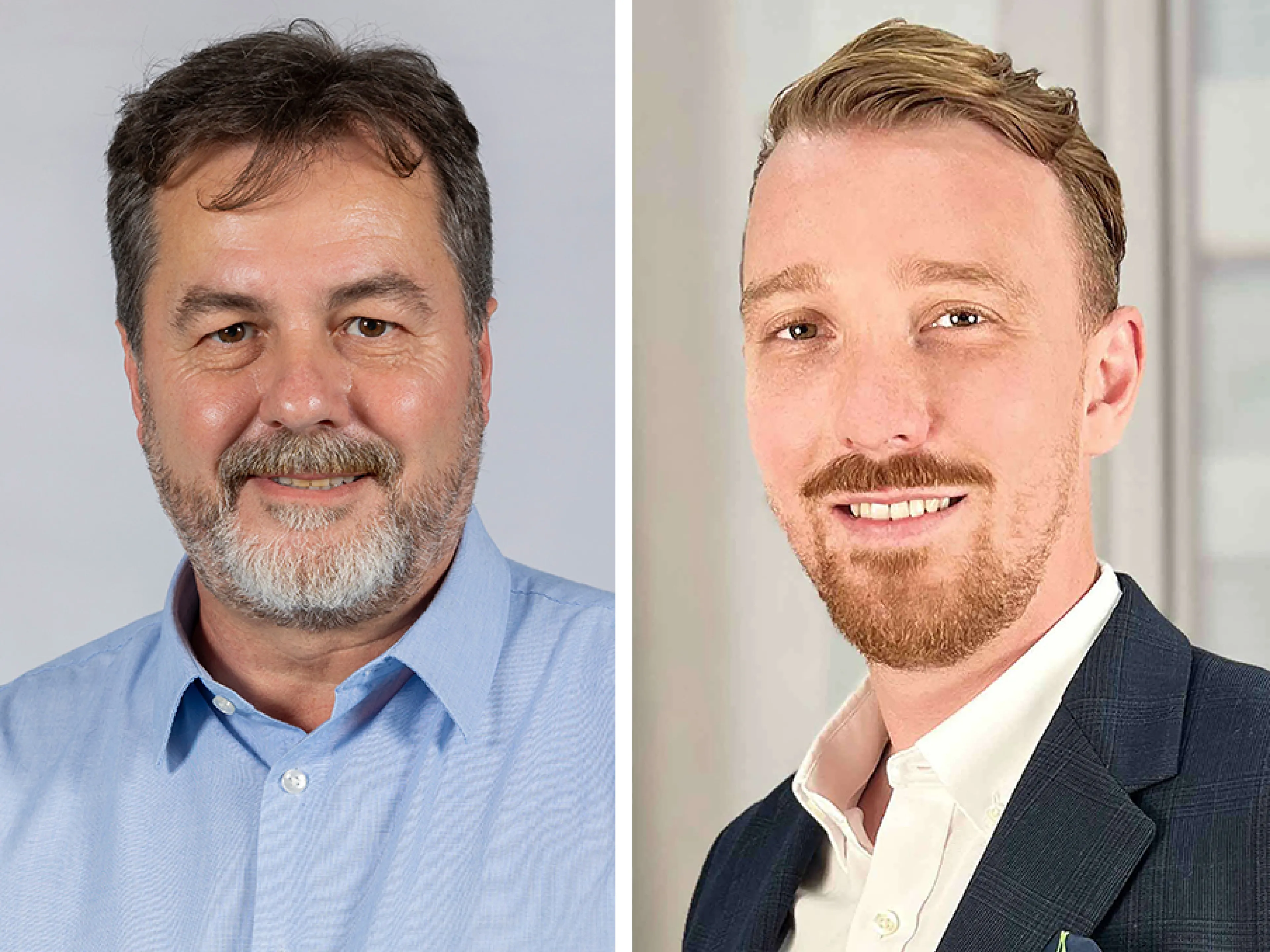 Daniel Vizuete (li.), Geschäftsführer Engel Spain, und Benjamin Lettner, VP Europe West & East