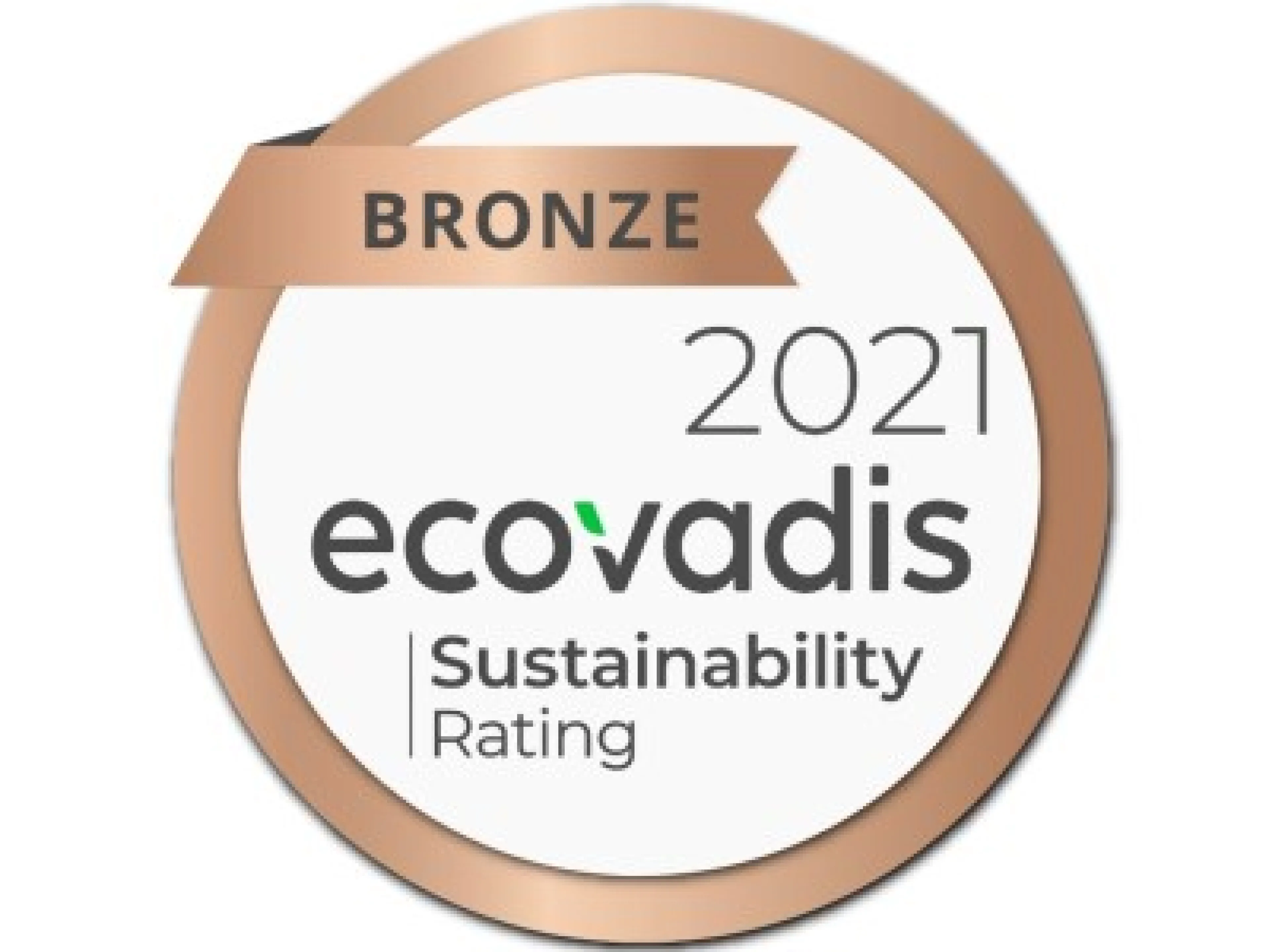 Ecovadis Bronze-Medaille für Corporate Social Responsibility