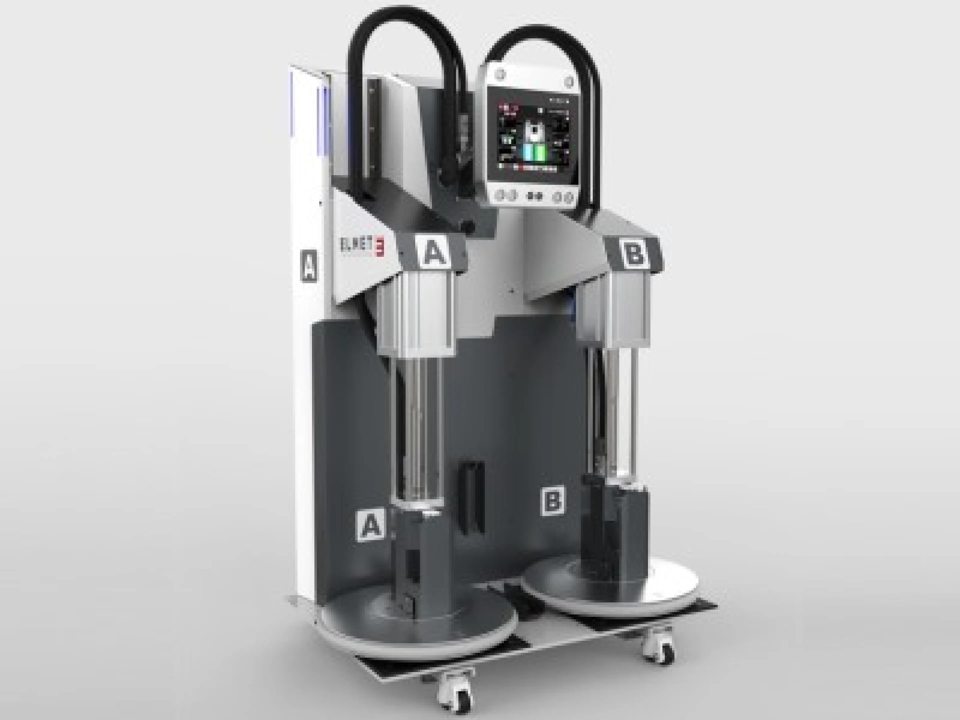 Zur Fakuma 2021 stellt Elmet sein neues LSR-Dosiersystem Smartmix Top 7000 Pro vor
