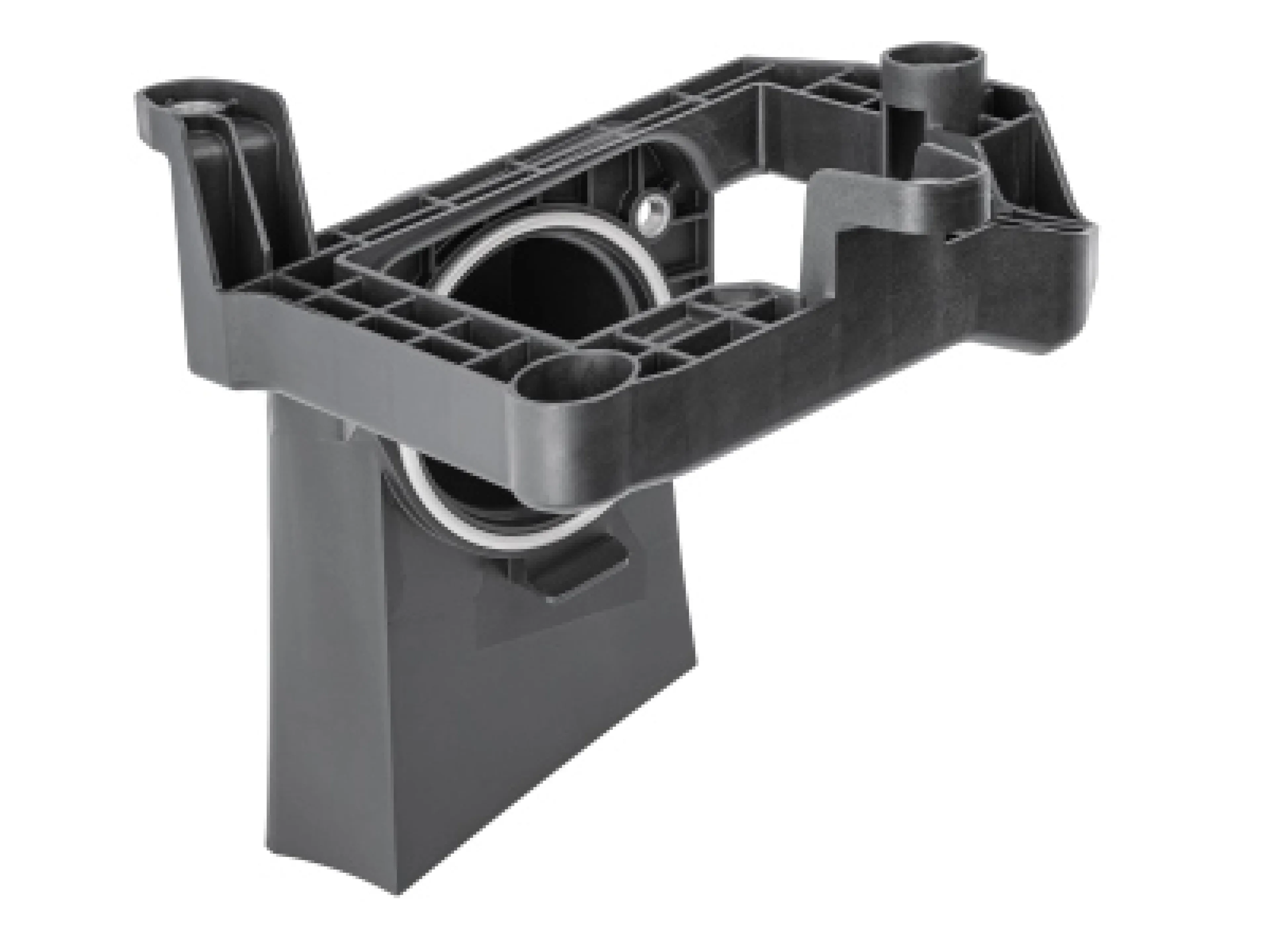 Aus Salatbecher wird Fahrzeugbauteil: Soundgenerator-Halter aus PCR von Pöppelmann K-Tech