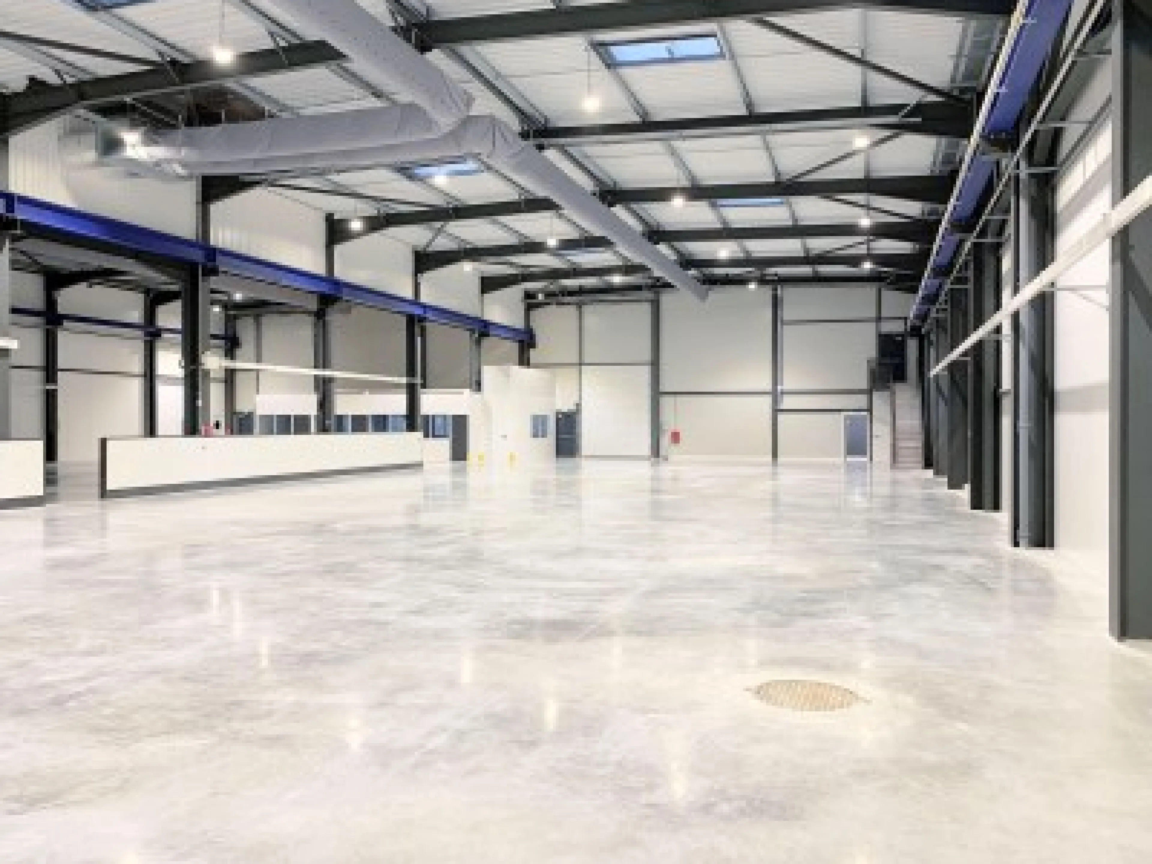 Produktionsfläche am neuen Standort