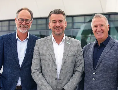 Neues Euromap-Präsidium, v.l.n.r.: Generalsekretär Thorsten Kühmann, Präsident Tobias Baur und Vize-Präsident Alessandro Grassi, Bild: VDMA Neues Euromap-Präsidium, v.l.n.r.: Generalsekretär Thorsten Kühmann, Präsident Tobias Baur und Vize-Präsident Alessandro Grassi