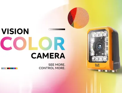 Die neue B&R Color Camera bietet eine zuverlässige Lösung zur Erkennung von Druckmarken für OEMs und Maschinenbauer