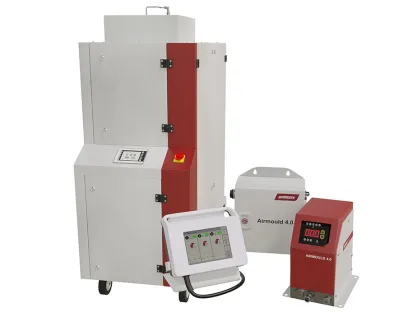 Das „Airmould starter package plus“ von Wittmann für die Gasinnendrucktechnologie beinhaltet eine Druckerzeugungseinheit