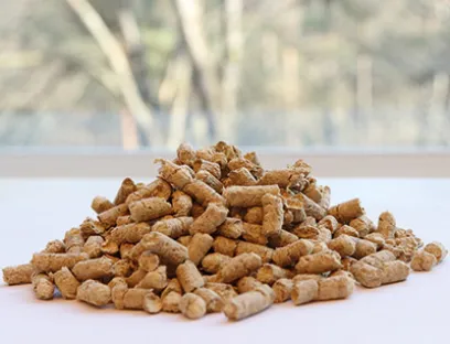 Die neuartigen oberflächenbehandelten Holzfasern FibraQ® von Biofiber Tech Sweden AB.