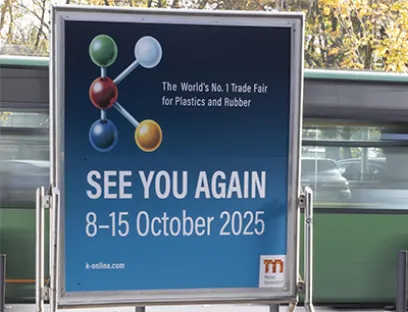 Mehr als 3.000 Aussteller werden an der K 2025 vom 08. bis 15. Oktober teilnehmen, Bild: Messe Düsseldorf Mehr als 3.000 Aussteller werden an der K 2025 vom 08. bis 15. Oktober teilnehmen