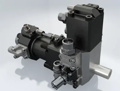 Mischkopf „precisionMixhead“, Bild: Krauss-Maffei Mischkopf „precisionMixhead“