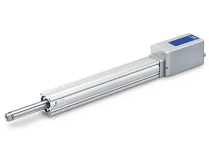 Elektrischer SMC-Antrieb der „e-Actuator“-Serie in der Variante „EQY_H“ in Kolbenstangenausführung