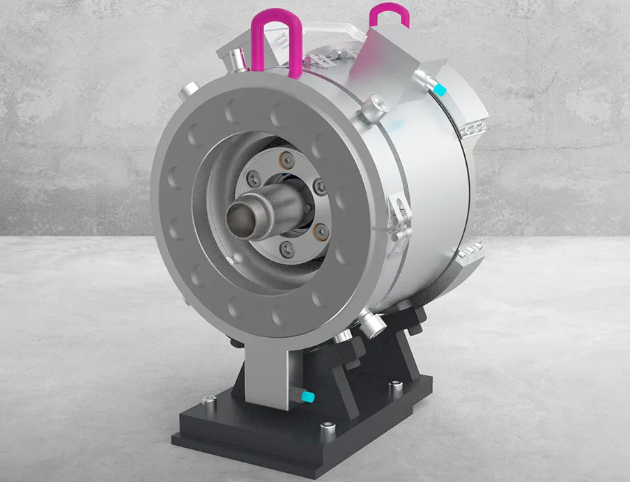 Wellrohrherstellung: Der Spritzkopf basiert statt auf konzentrischen Formen auf einem Plattenaufbau