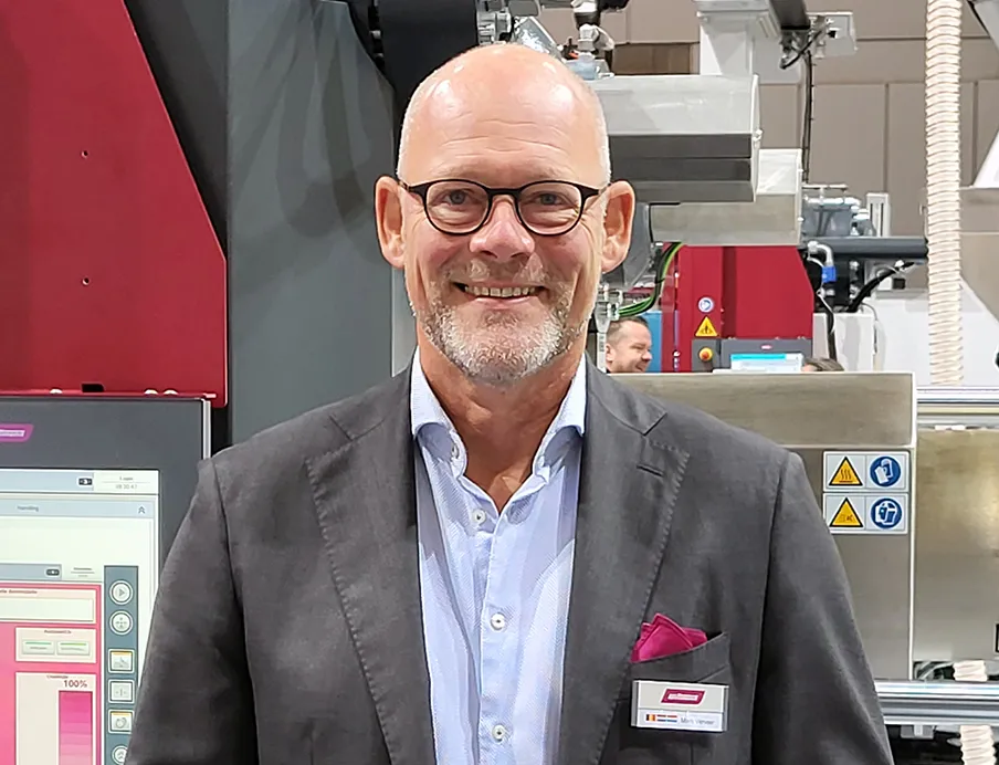 Mark Verveer ist der neue Geschäftsführer von Wittmann Battenfeld Benelux mit Sitz in Holsbeek