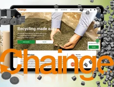 Als Teil der „Chainge” Recyclinginitiative startet Igus jetzt eine einzigartige Online-Plattform, über die Kunden alte Kunststoffbauteile recyceln lassen und gleichzeitig aufbereitetes Material erwerben können, Bild: Igus Als Teil der „Chainge” Recyclinginitiative startet Igus jetzt eine einzigartige Online-Plattform, über die Kunden alte Kunststoffbauteile recyceln lassen und gleichzeitig aufbereitetes Material erwerben können