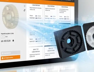 Igus erweitert seinen 3D-Druckservice um das „Print2Mould“-Verfahren mit gedruckten Spritzgusswerkzeugen. So kann der Anwender jetzt online sein verschleißfestes Sonderteil im passenden schmier- und wartungsfreien Iglidur Werkstoff bestellen; Bild: Igus Igus erweitert seinen 3D-Druckservice um das „Print2Mould“-Verfahren mit gedruckten Spritzgusswerkzeugen