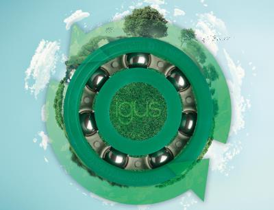 Der Kunststoffspezialist Igus präsentiert eine grüne Recyclingvariante des bewährten Xiros Rillenkugellagers