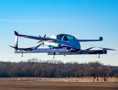 Boeing testete Anfang 2019 den Prototypen eines autonomen Flugtaxis